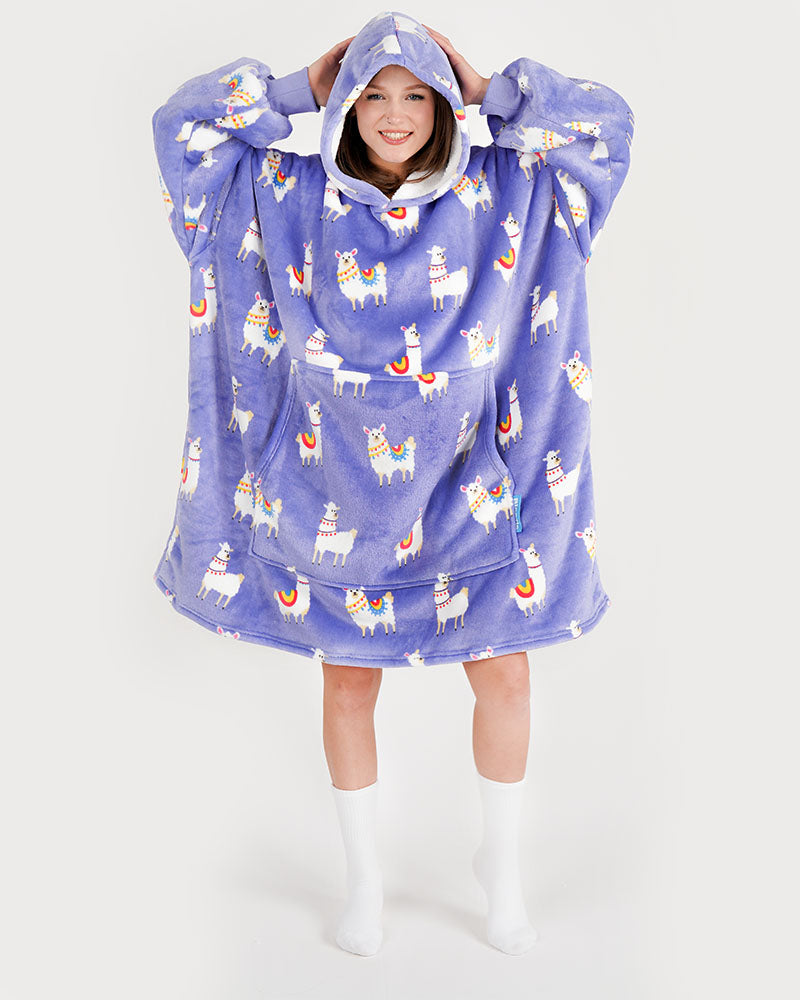 ciepła kocobluza bluza koc Bloozie alpaka alpaki