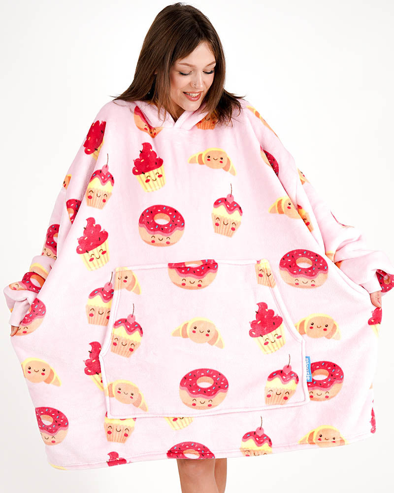 ciepła kocobluza bluza koc Bloozie donut pączki