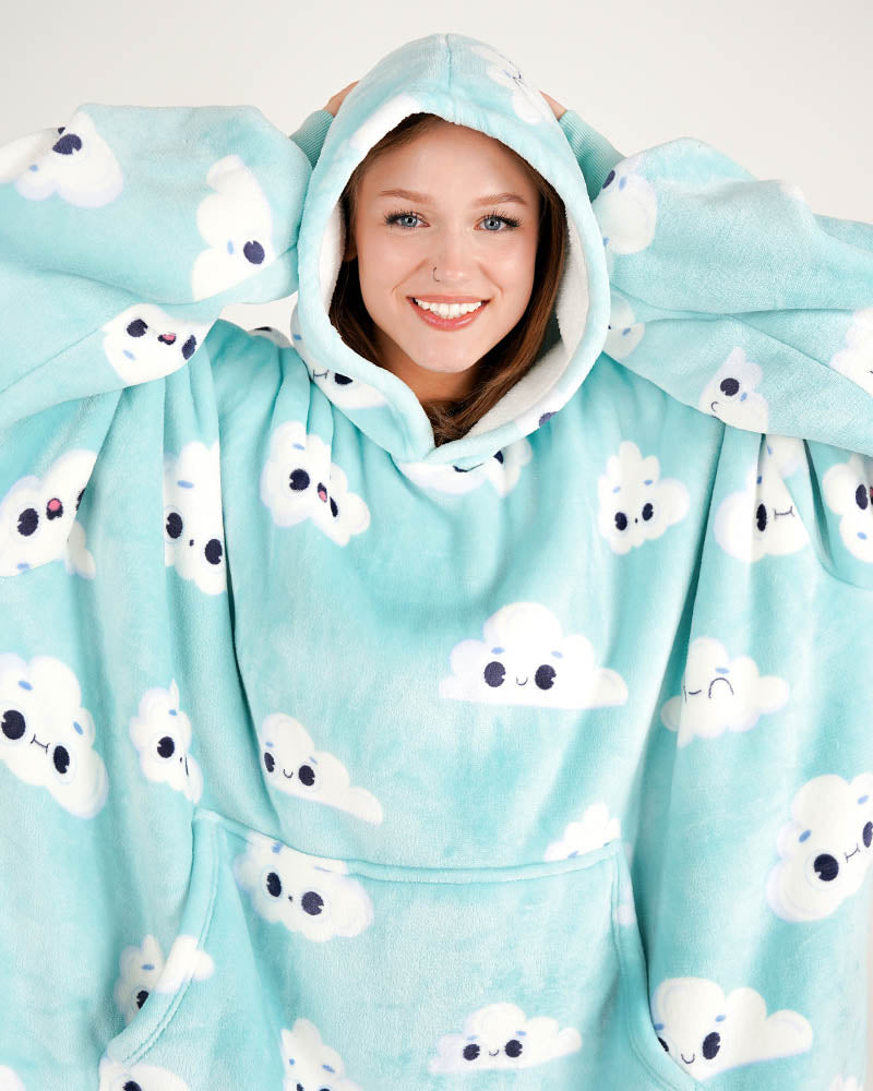 ciepła kocobluza bluza koc Bloozie chmurka chmury