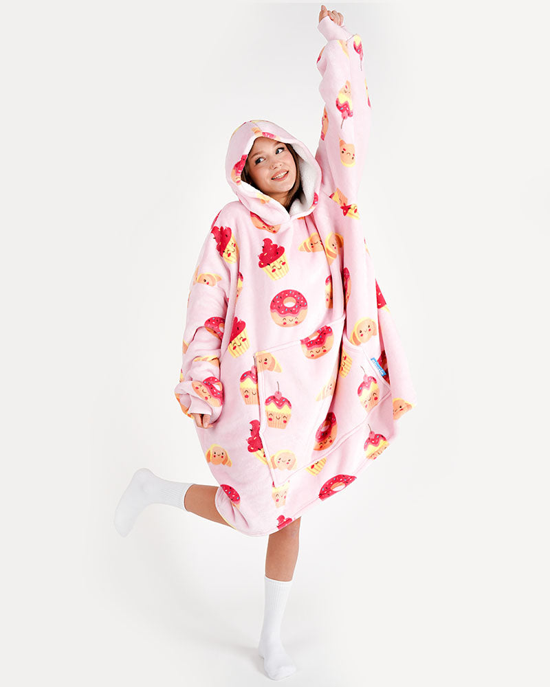 ciepła kocobluza bluza koc Bloozie donut pączki