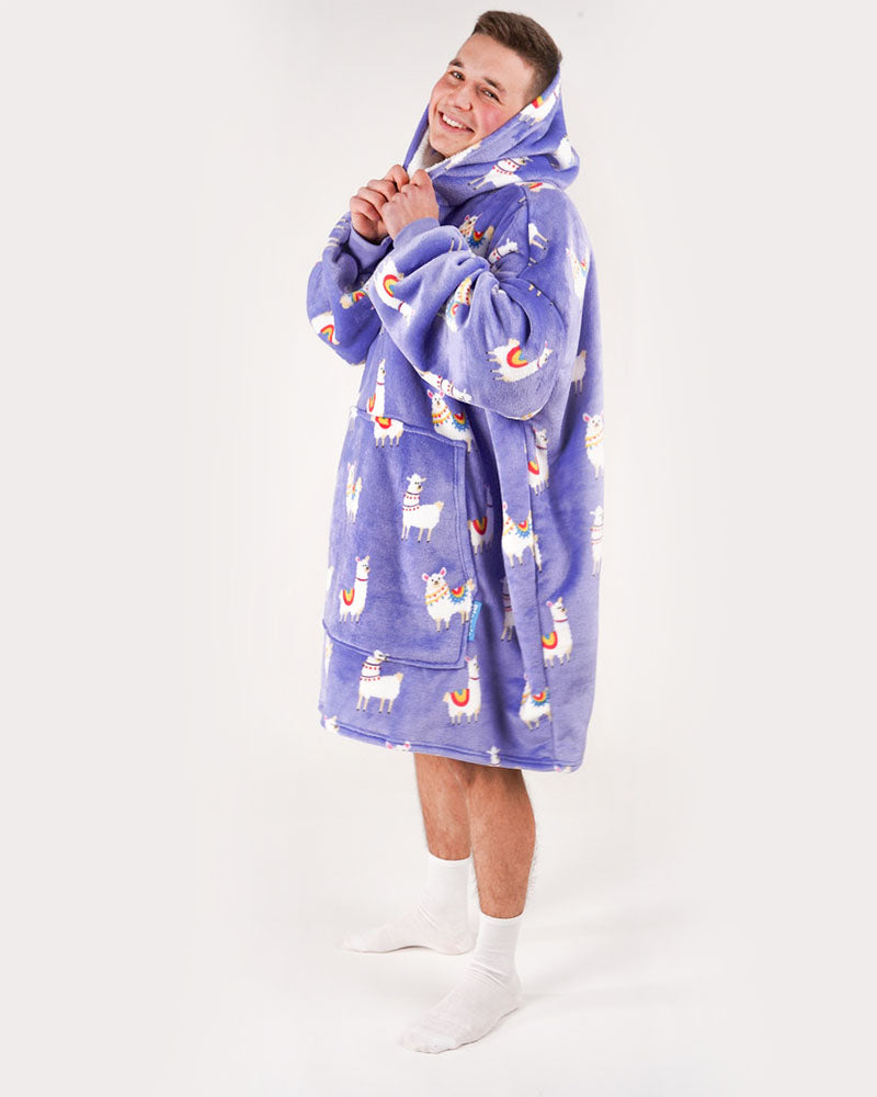 ciepła kocobluza bluza koc Bloozie alpaka alpaki