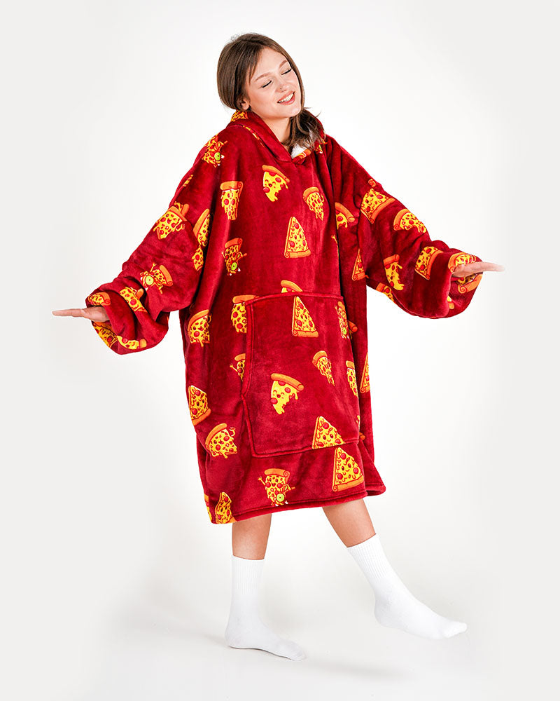 ciepła kocobluza bluza koc Bloozie pizza